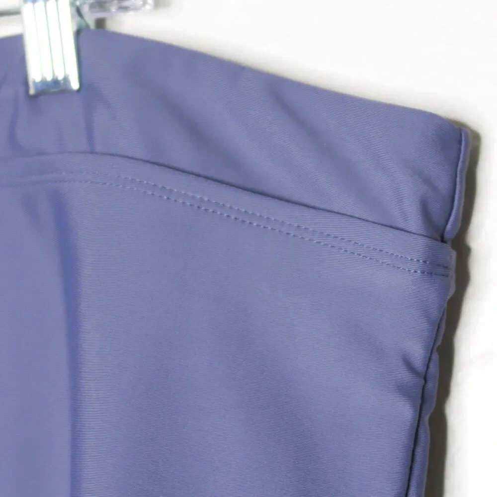 True Craft Womens Spandex Shorts Plus Size 2X Blue Active Gym‎ Training Yoga